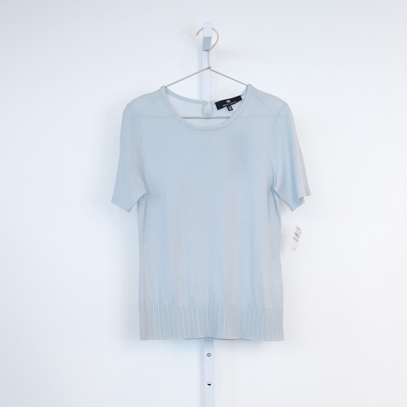 Rena Lange Tops - Rena Lange Short Sleeve Knit Top